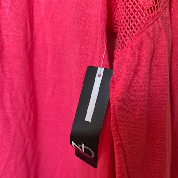 New Directions coral Embellished Tunic with Relaxed Fit - Picture 5 of 7